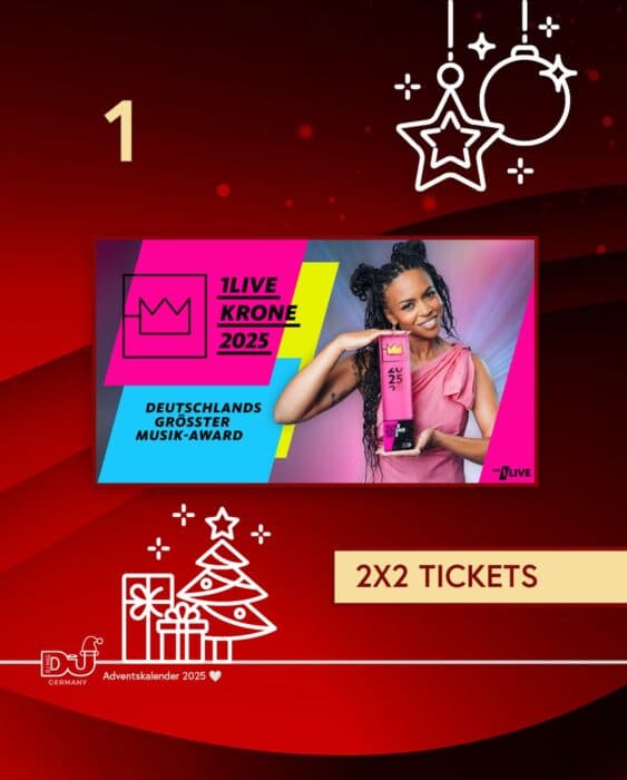 2x2 Tickets für die 1LIVE Krone