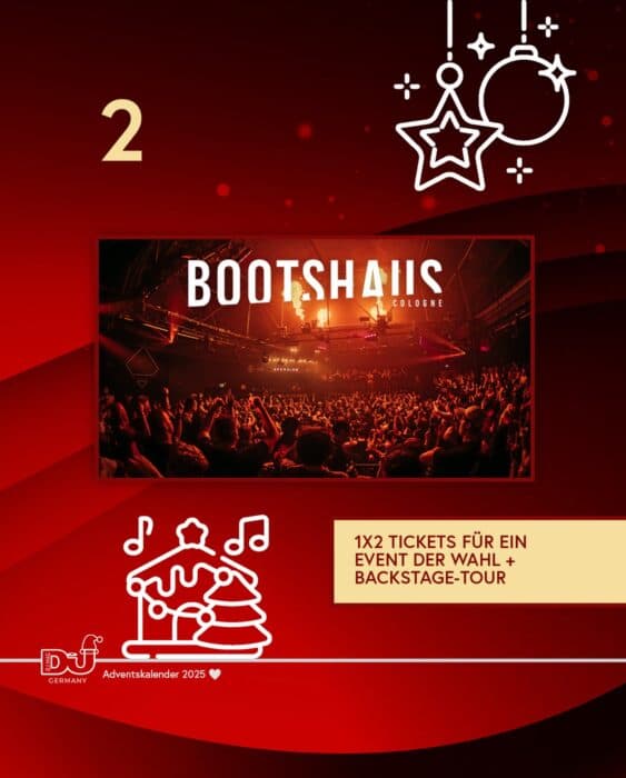 1x2 Tickets für ein Bootshaus Event deiner Wahl + Backstage-Tour