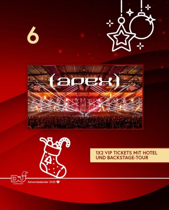1x2 VIP APEX Tickets mit Hotel & Backstage-Tour